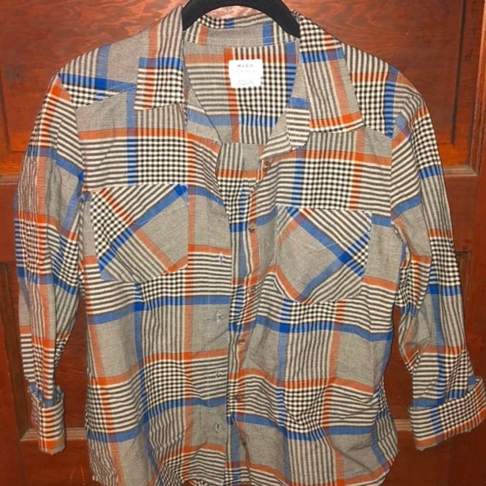RVCA button down shirt